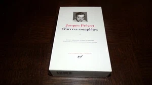 Œuvres complètes Tome I - Jacques Prévert 1996 - La Pléiade  - Picture 1 of 8