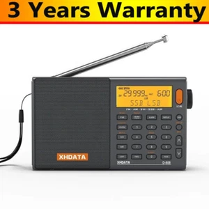XHDATA D-808 AM/FM/SW-SSB/MW AIR RDS Full Band Radio Receiver w/Type-C Interface - Picture 1 of 6