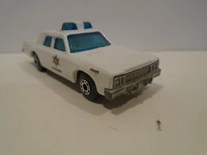 Coche de policía Matchbox Superfast Plymouth Gran Fury - Dukes of Hazzard Sheriff - Imagen 1 de 7