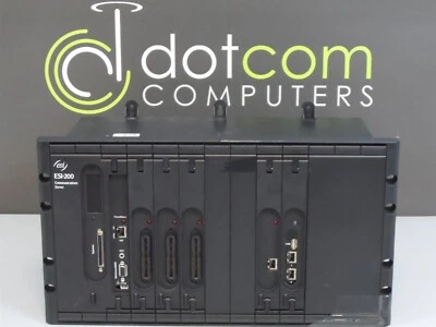 ESI 200 Communications Server ESI-200 140HR Voicemail SIP 8 DLC 12 684 612 NSP  - Image 1 of 4