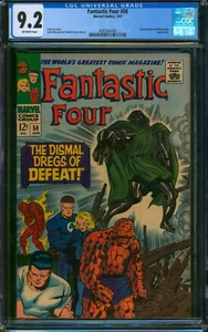 Fantastic Four #58 🌟 CGC 9.2 🌟 DOCTOR DOOM + Silver Surfer App! Dr Marvel 1967 - Picture 1 of 2
