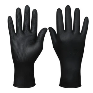 10PCS Hair Salon Laboratory Gloves Latex Gloves Salon Hair Color Dye Gloves - Picture 1 of 9
