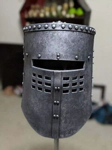 Medieval Armour Helmet Black Knight Monty Python Helmet Costume Gift item DESIGN - Picture 1 of 4