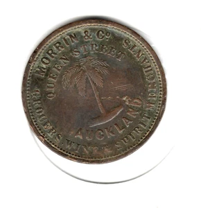 AUSTRALIA MORRIN & CO R383 PENNY VF+ RARITY 4-5 VERY SCARCE IN HIGH GRADE - Picture 1 of 2