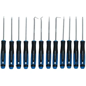 Precision Screwdriver And Pick Hook Tool Set Mini Torx Flat Phillips 12 Piece - Picture 1 of 3