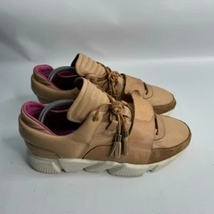 FBCC Valedictorian VV1 Patchwork Tan Pink size 11 AS/IS READ - Picture 1 of 10
