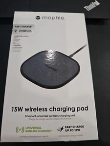 Mophie 15W Fast Charge Wireless Charging Pad for iPhones & Galaxy Phones - NEW ! - Picture 1 of 2