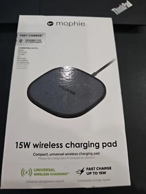 Mophie 15W Fast Charge Wireless Charging Pad for iPhones & Galaxy Phones - NEW ! - Image 1 of 2