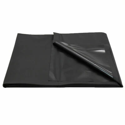 Sábana bajera impermeable de vinilo PVC brillante aspecto húmedo 130*220 cm para juego húmedo adulto negra Foto 1 de 4