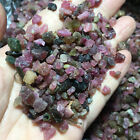 Natural tumbled red tourmaline bulk crystal raw materials untreated and unheated