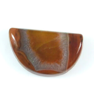 (25mmx15mm) Natural Agate fancy Cabochon Pendant Bead Gemstone Undrill