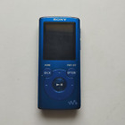 Cyfrowy odtwarzacz muzyczny Sony Walkman NW-E052 2 GB niebieski używany język japoński