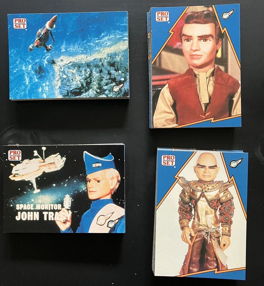 Pro Set Gerry Anderson’s Thunderbirds 1992 Trading Card Set VF Missing 1 Card - Image 1 of 1