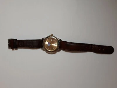Tommy Hilfiger Watch, Leather Band, Silver, Gold - Image 1 of 4