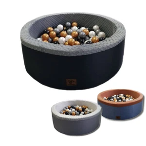 Bällebad Ballpool Kugelbad Kinder Bällchenpool 200 Bällen Minky  | NEUE FARBEN  - Bild 1 von 17