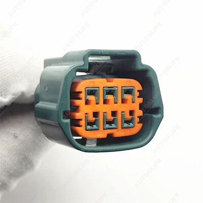 Chicote de fios conector eletrônico corpo acelerador 6 vias Nissan Sentra 2002-2006 - Imagem 1 de 4