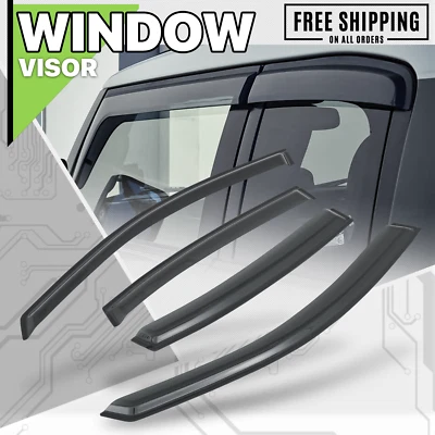Visera de ventana con cinta adhesiva para ventilación deflector de lluvia viento apto para Volkswagen Passat4 98-05 Foto 1 de 4