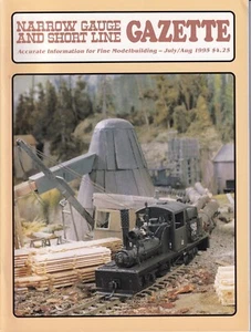 Narrow Gauge and Short Line Gazette July/Aug 1995 Model Railroading - Picture 1 of 2