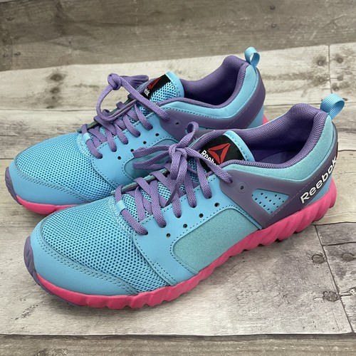 Scarpe da corsa sneakers Reebok Twistform 2.0 per ragazze taglia 5 5 blu rosa