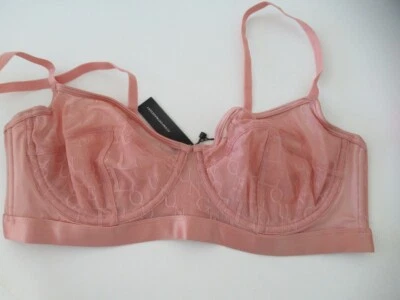 LOUNGE Letras CHIC BALCONY Color Salmón Semi Transparente 34DD Foto 1 de 2