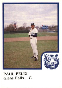 1986 Glen Falls Tigers ProCards #4 Paul Felix