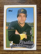 1989 Topps John Cangelosi Base #592 Pittsburgh Pirates