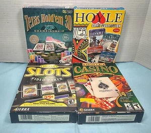 ๐ NEW & USED Hoyle Games PC Casino Texas Hold'em Slots Video Poker - Picture 1 of 12