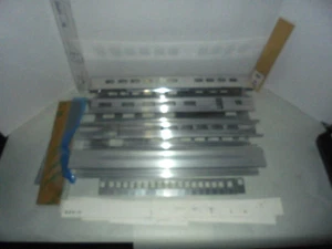 LOTE DE 4 CARROCERÍAS DE ALUMINIO TREN PASAJEROS ESCALA O - Imagen 1 de 6