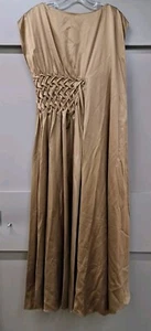 ROKSANDA Maxikleid Kleo Camel Seide - UK 10 - £1850 - Bild 1 von 11