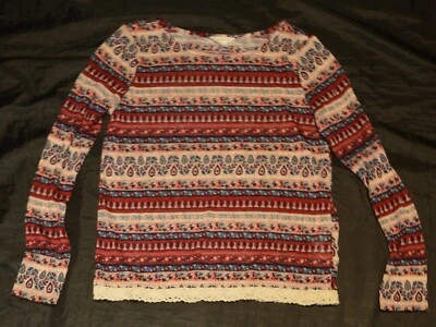 Springfield T-Shirt LA-Shirt Longsleeve S 36 Top - Bild 1 von 4