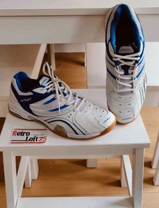 Carlton Airblade SN00 White/Blue Sports Badminton Trainers Men’s Size UK 9. New - Picture 1 of 11