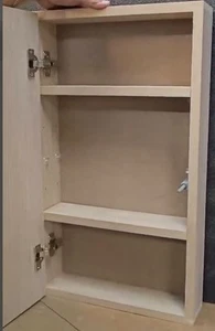 Medicine Cabinet with Push to Open Door MDF 3.5"D23"W 32"H - Picture 1 of 1