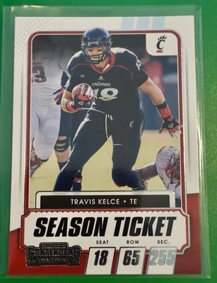 2021 Panini Contenders Draft Picks - Travis Kelce #28 - Image 1 of 2