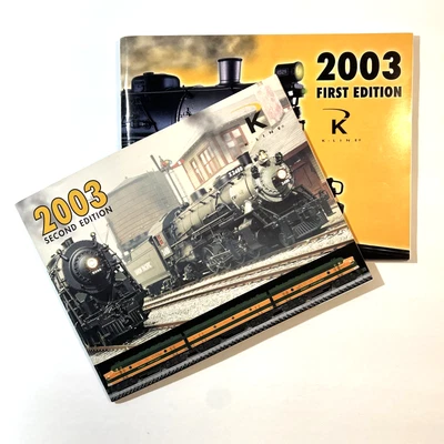 K-Line Electric Trains 2003 First 1st and Second 2nd Edition Catalog - Image 1 of 4