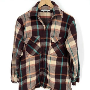 Camisa De Colección Clydesdale Reidbord Bros. Co. EE. UU. Franela Cuadros Abotonada Talla L - Imagen 1 de 8