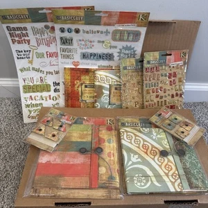 Kit album e abbellimenti grigi basic con due mini libri 6,5x6,5 nuovo A92 - Foto 1 di 7