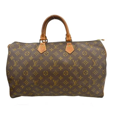 LOUIS VUITTON MONOGRAM SPEEDY 40 DUFFLE HANDBAG M41522 SA YQ01207 - Image 1 of 4