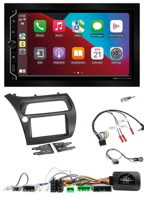 ESX 2DIN DAB USB Lenkrad Bluetooth Autoradio für Honda Civic 2006-2012 - Bild 1 von 4