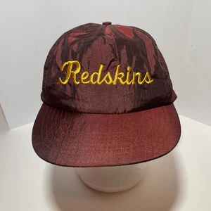 Vintage Washington Redskins NFL Baseball Hat Iridescent Mobile Snapback Script - Picture 1 of 8