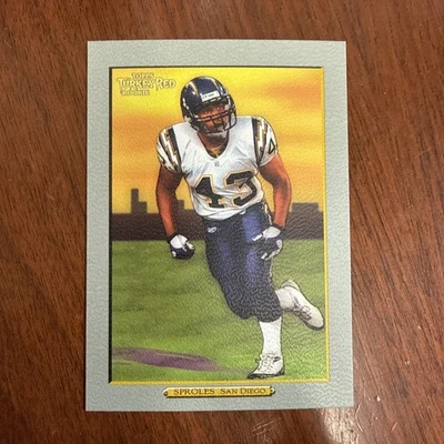 2005 TOPPS TURKEY RED DARREN SPROLES SAN DIEGO CHARGERS #216 - Image 1 of 4