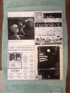Lot 4 Lady Churchill’s Rosebud Wristlet 2007-09 Fantasy Book Magazine 21 - 24 - Picture 1 of 11