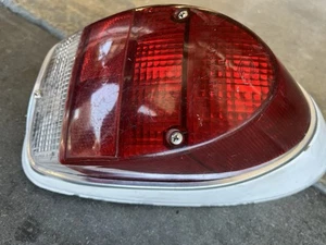 Left OEM German 1971 1972 VW Volkswagen Bug Beetle Tail Light Housing Hella - Picture 1 of 5