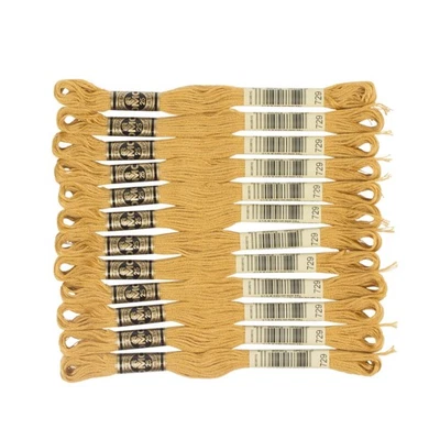 DMC 6-Strand Embroidery Cotton Floss, Medium Old Gold - Image 1 of 4