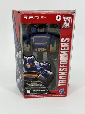 Hasbro Transformers R.E.D. (Robot Enhanced Design) G1 Soundwave Toy Action ~NEW - Image 1 of 4