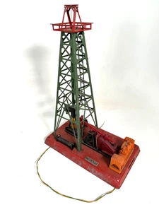 VINTAGE dopoguerra Lionel n. 455 olio Derrick Pumper ALTO 14 POLLICI - Foto 1 di 4