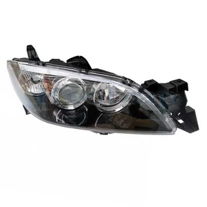 CAPA for 2004-2009 Mazda3 Front Right Headlight Clear & Black Plastic Q - Picture 1 of 6