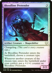 Magic The Gathering MTG BLOODLINE PRETENDER FOIL Kaldheim NM Near Mint - Picture 1 of 1