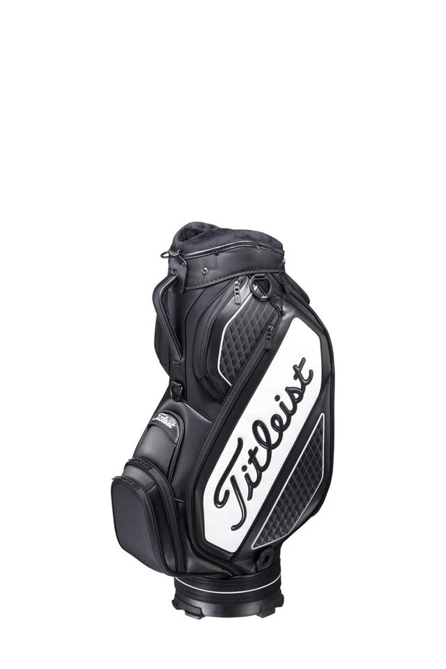 TITLEIST Mid Size Caddy Bag TB20SF4 BKWT Black x White Men's