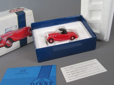 D171 Dinky Triumph Dolomite 1939 Rif Dys 17 Edizione Speciale 1/43 Nuovo IN - Immagine 1 di 4