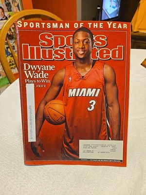 Sports Illustrated 11 de diciembre 2006 Dwayne Wade Miami Heat Deportista del Año Foto 1 de 2